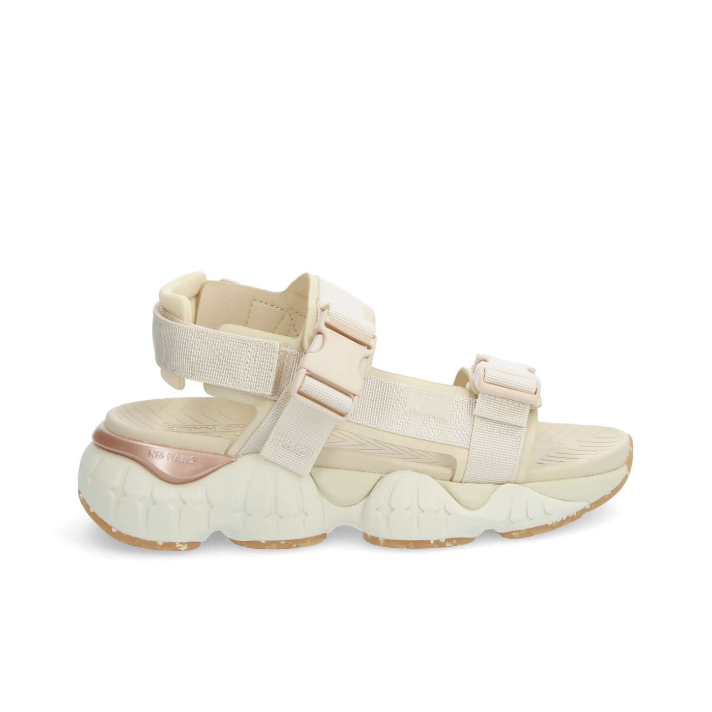 KRAZEE SANDALE W - NAPPA/NYLON STR - BEIGE